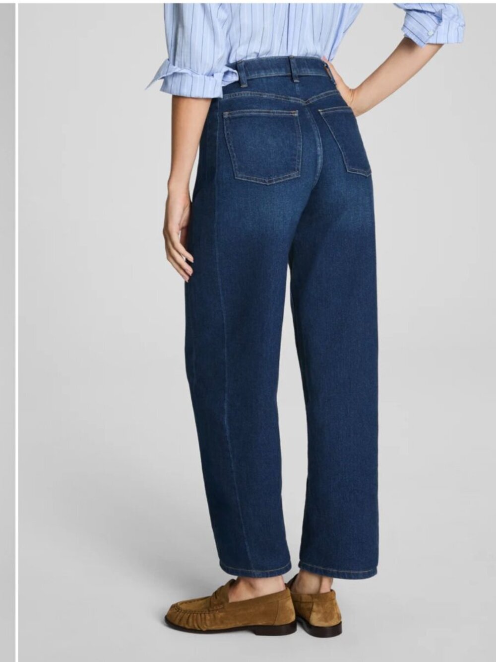 SPANX Authentic 360 Barrel leg Women's Jeans Size 2XL High Rise 90s - Picture 2 of 15